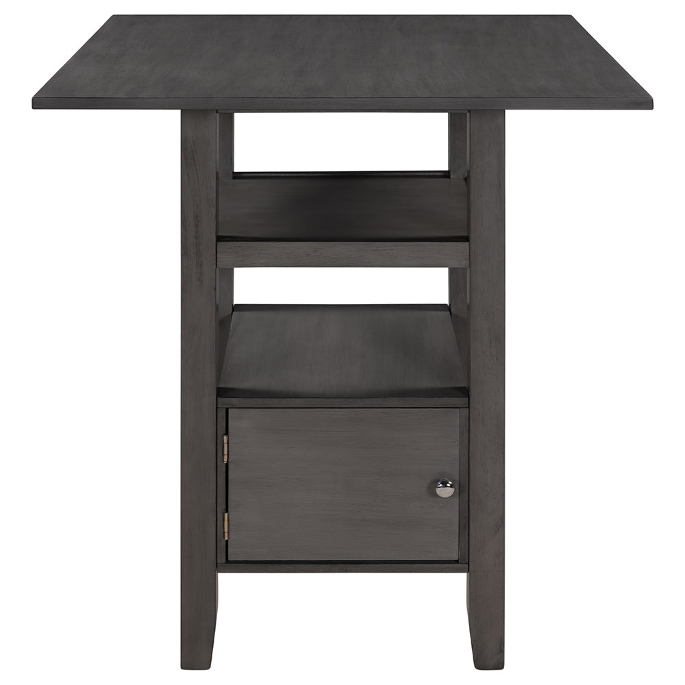 Counter Height Dining Table with 4 Stools