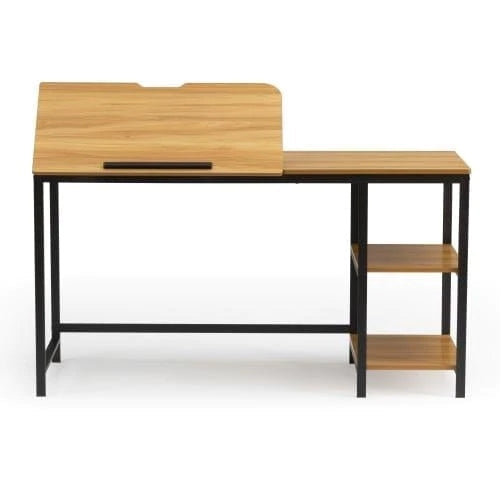 Multi-function Computer Desk with Adjustable Tiltable Stand Board