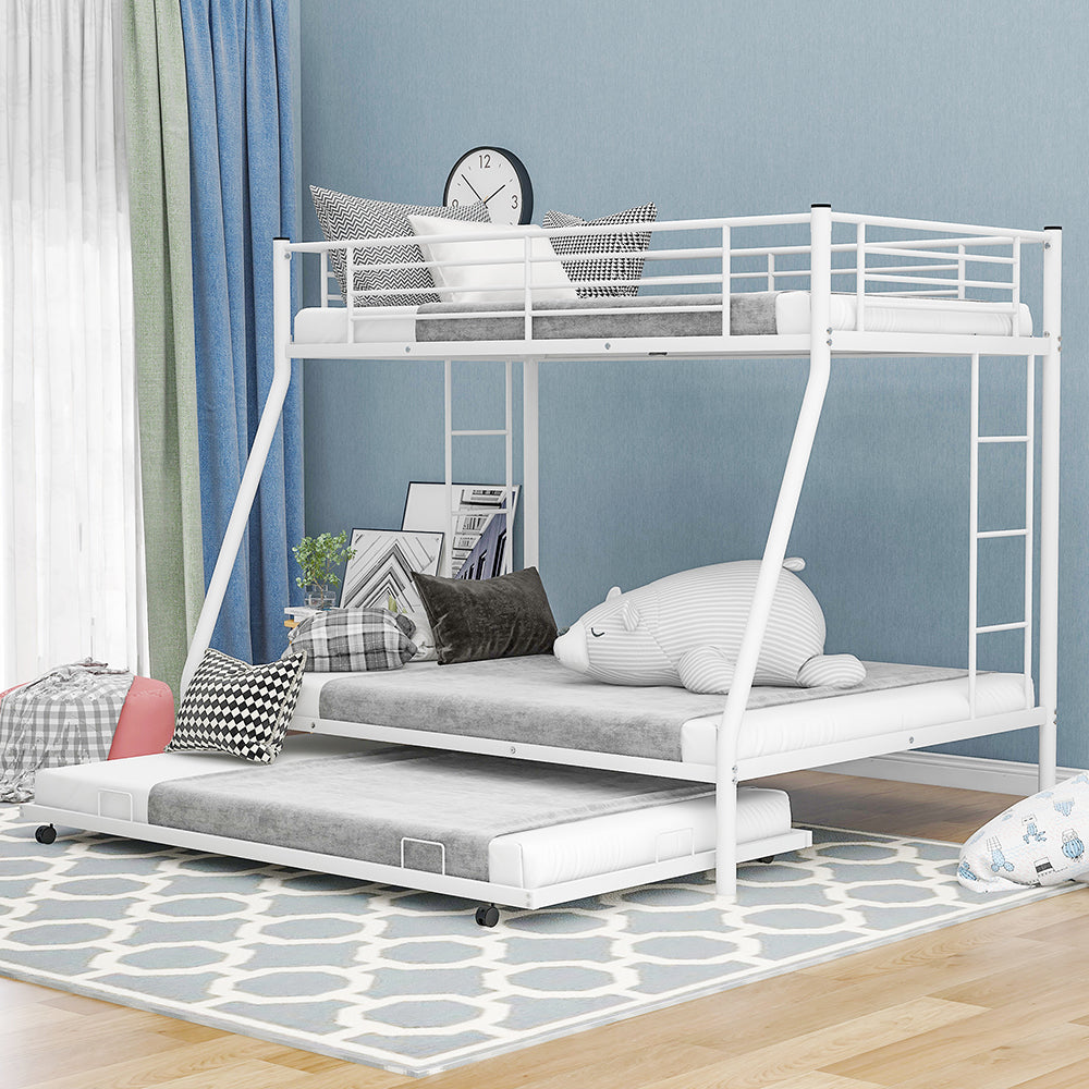 Twin over Full Bed with Twin Size Trundle