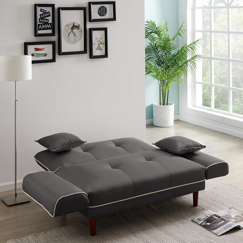 Relax Lounge Sofa Bed with 2 Pillows