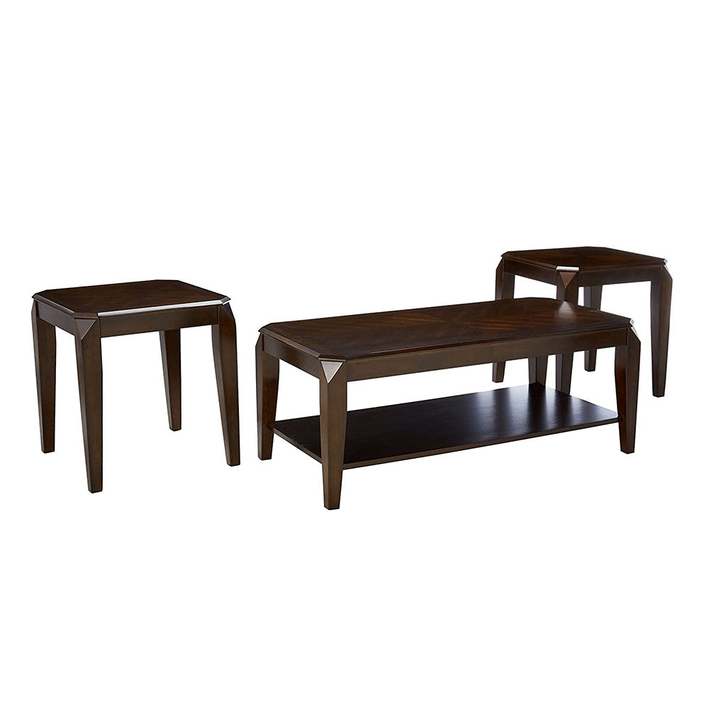  Coffee Table with 2 End Table Set