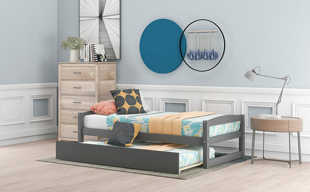 Twin Size Daybed with Trundle