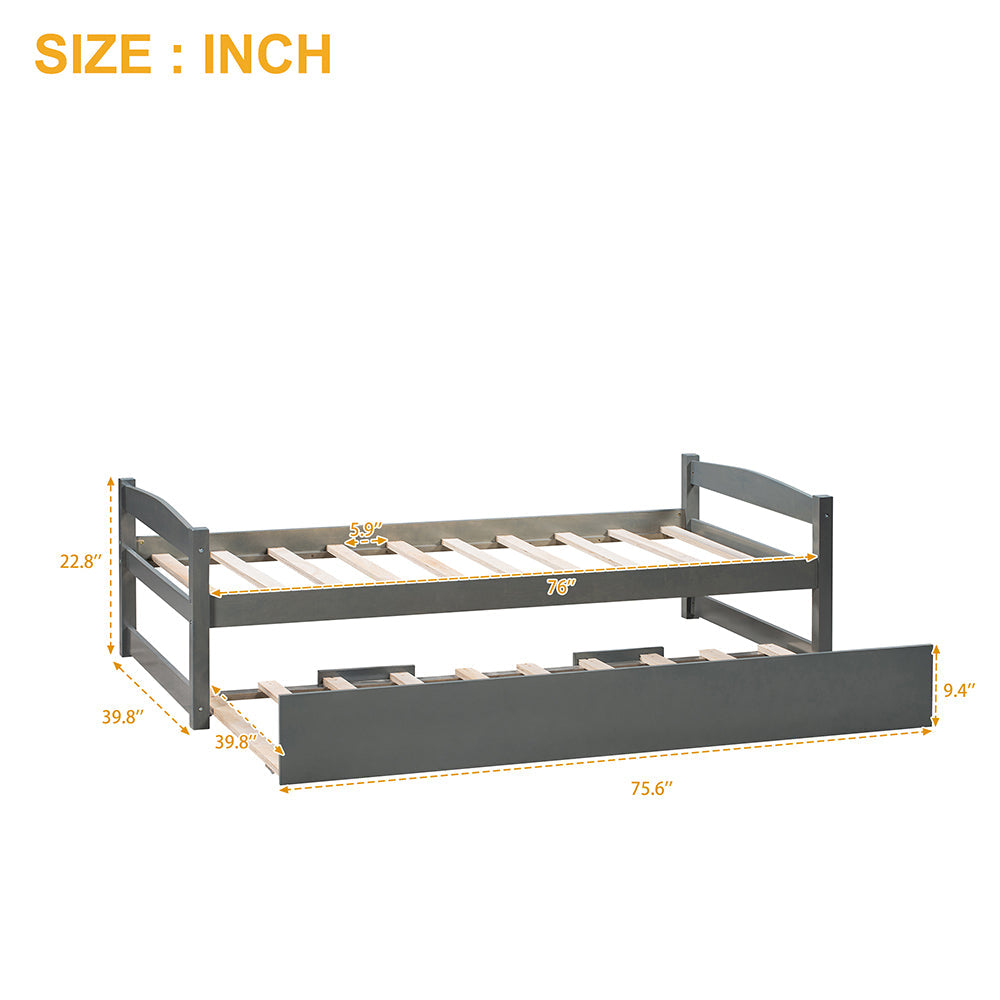 Twin Size Daybed with Trundle