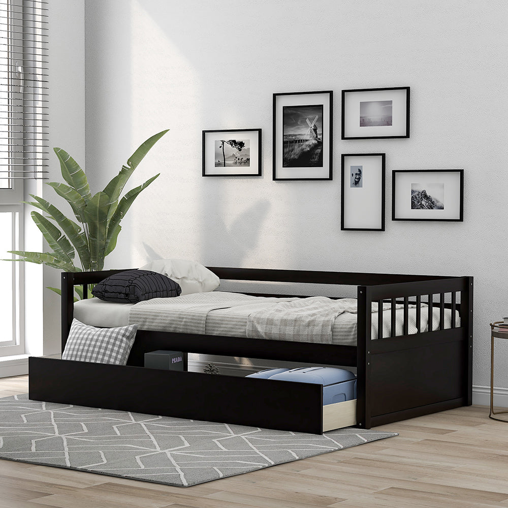 Twin Size Daybed with Inseparable Drawers