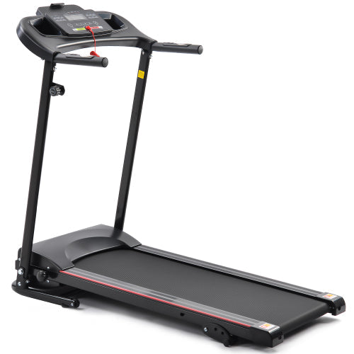 Folding Electric Treadmill Running Machine, Black