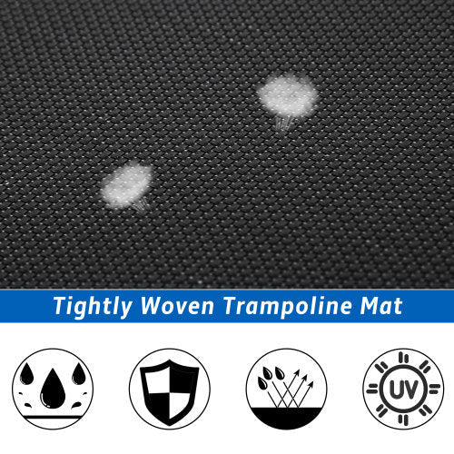 16FT Trampoline for Kids with Safety Enclosure Net, Ladder