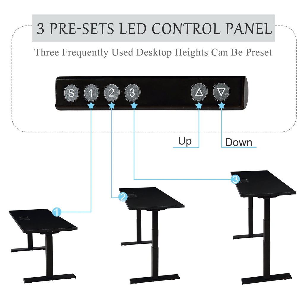 Height Adjustable Electric Standing Desk