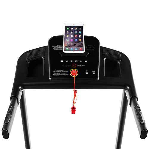 Home Folding Treadmill with LED Display, Black