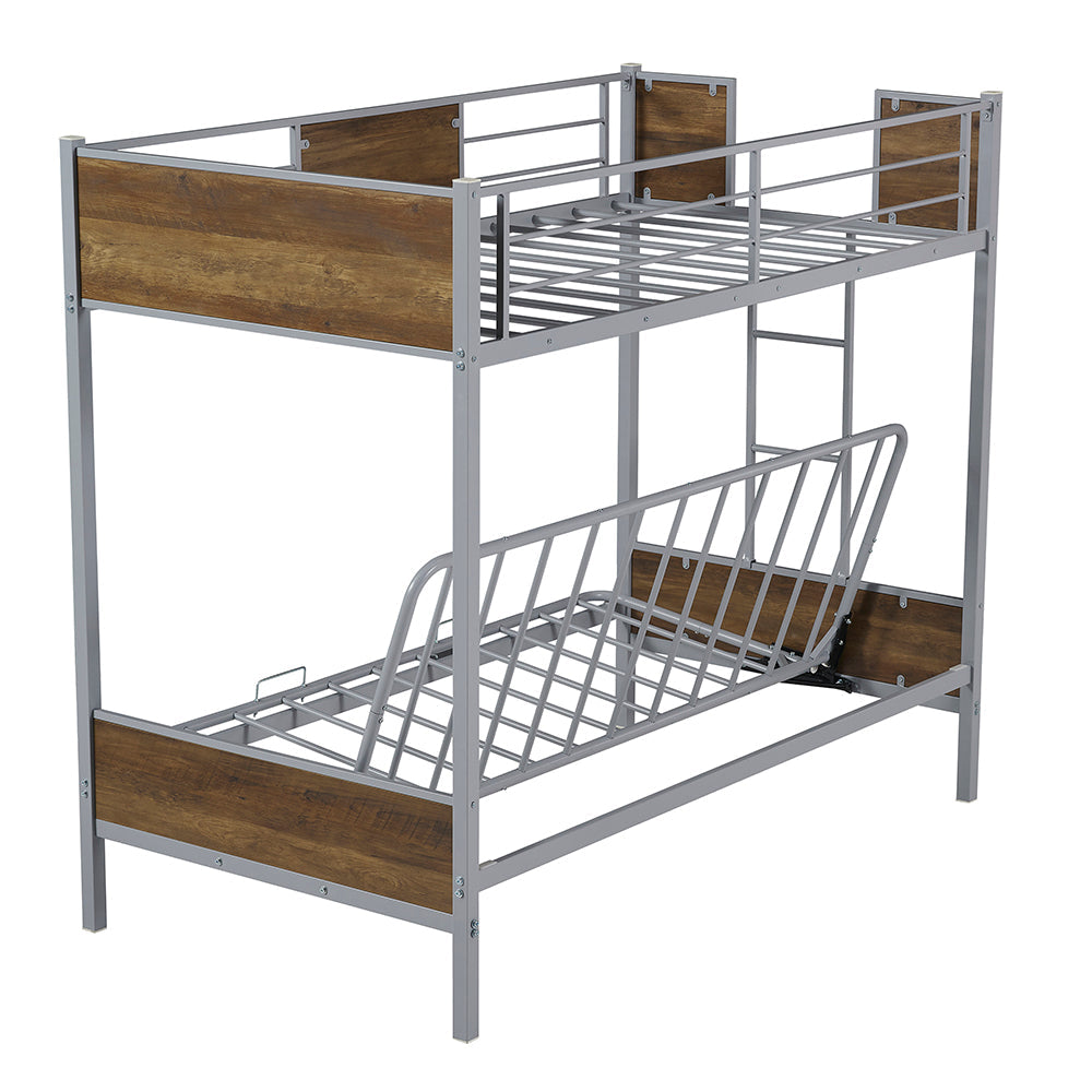 Twin-Over-Futon Bunk Bed