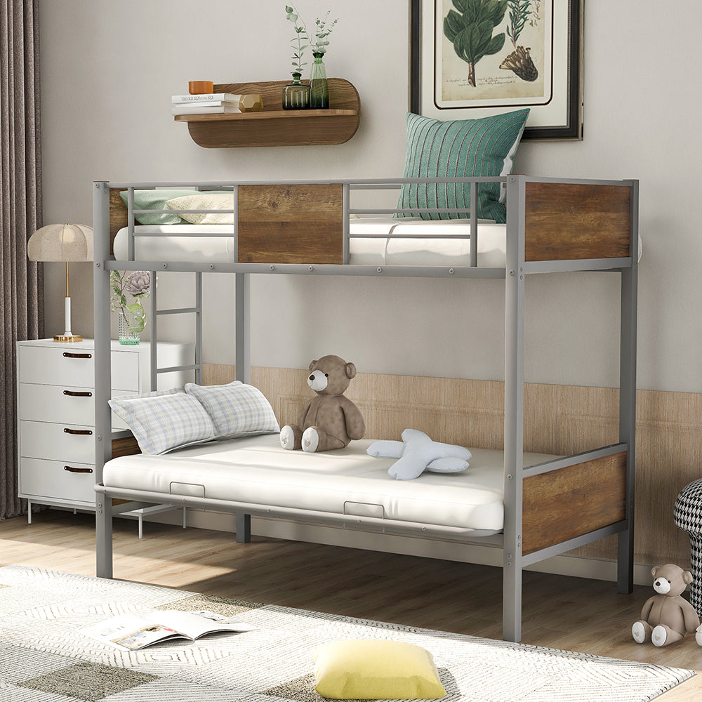 Twin-Over-Futon Bunk Bed