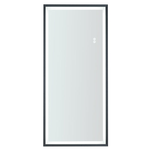 LED Full Length Mirror Wall Mounted Lighted Floor Mirror