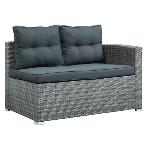 Outdoor Furniture Sofa Set with Large Storage Box