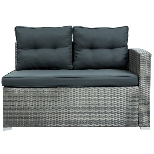 Outdoor Furniture Sofa Set with Large Storage Box