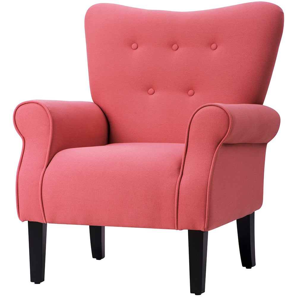 Tufted Upholstered Armchair