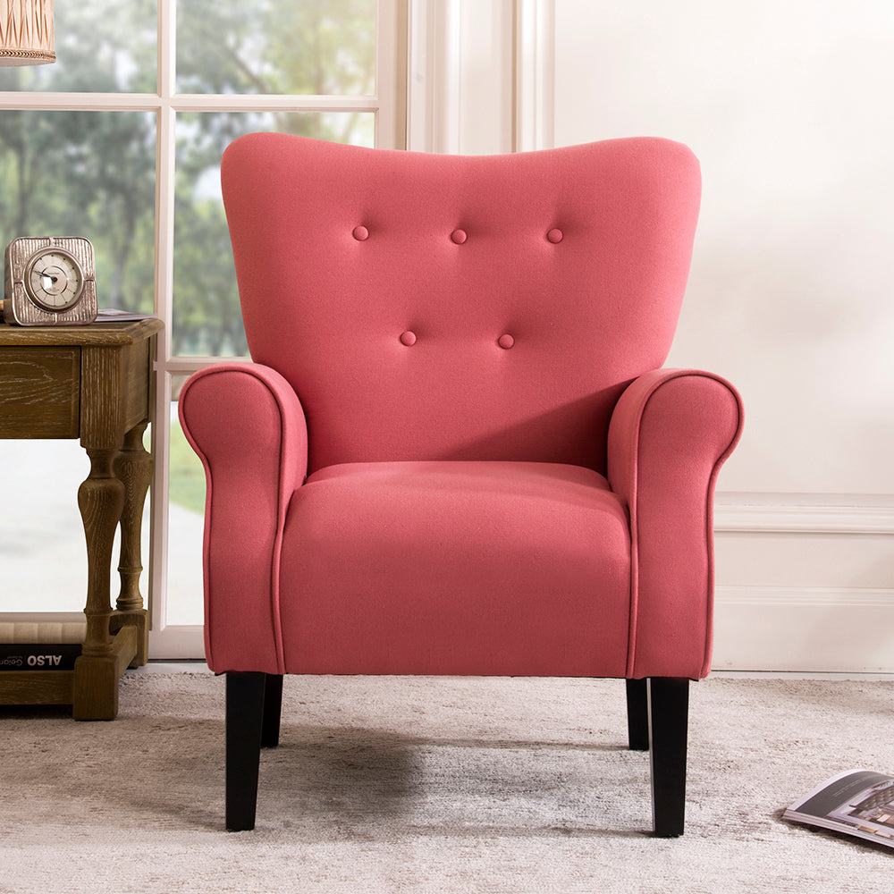 Tufted Upholstered Armchair