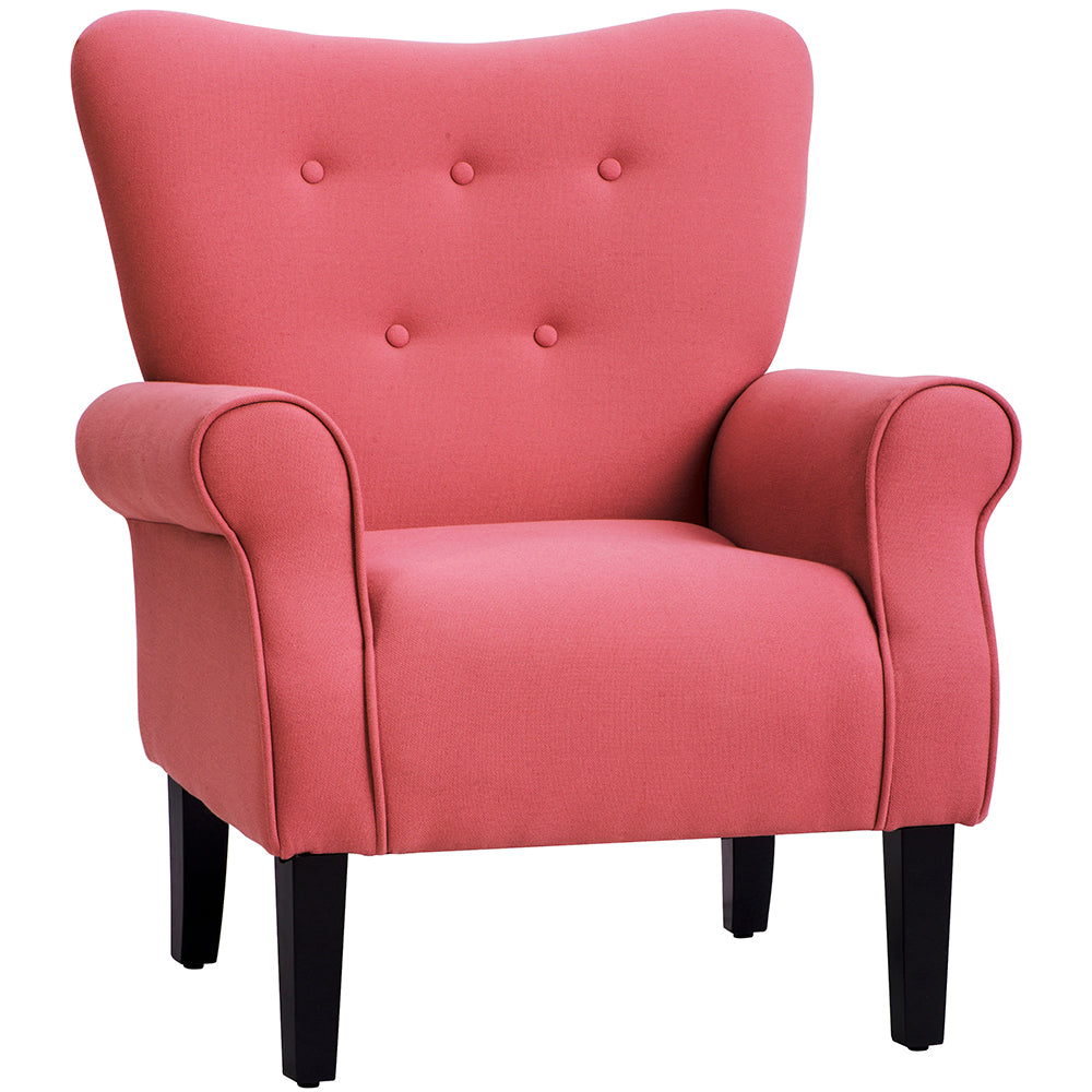 Tufted Upholstered Armchair