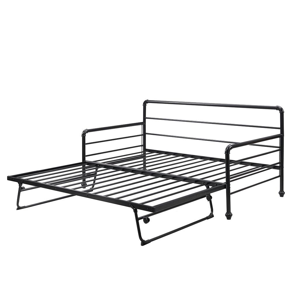 Twin Size Daybed with Pop Up Trundle