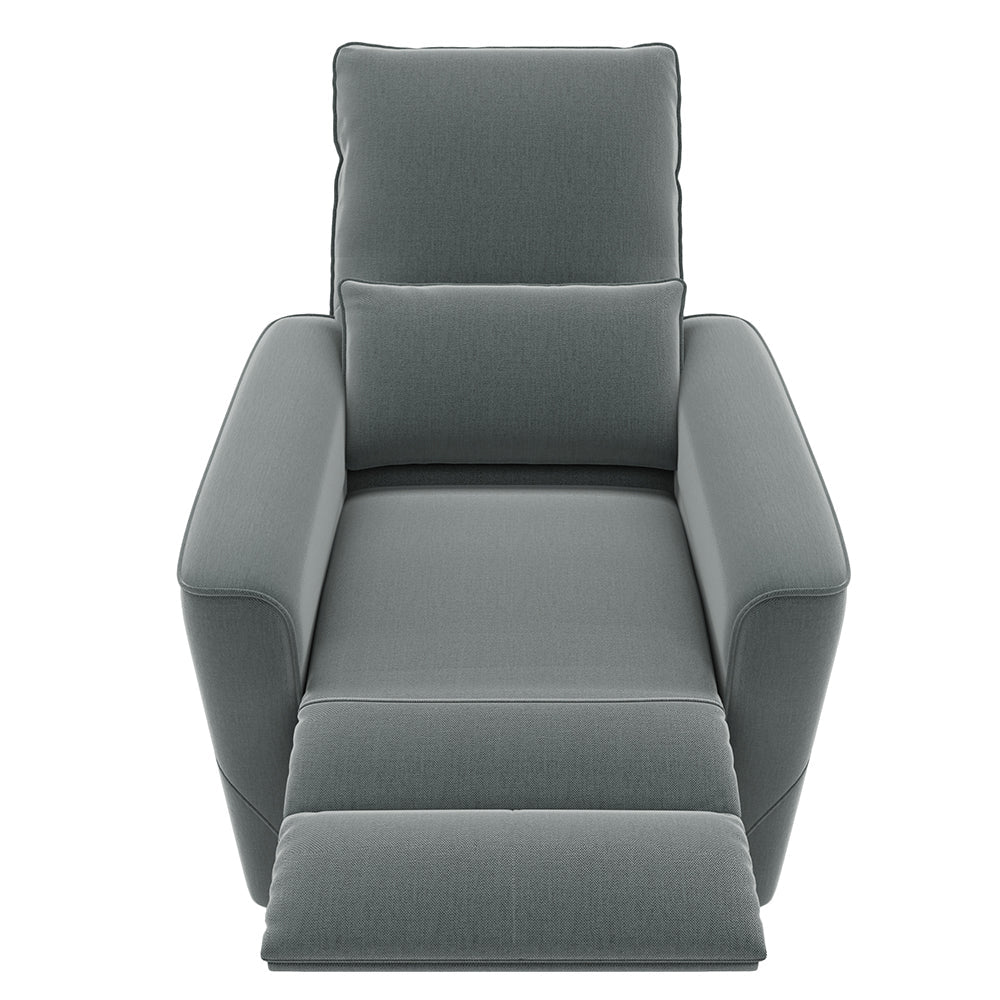 Microfiber Manual Recliner Sofa Chair