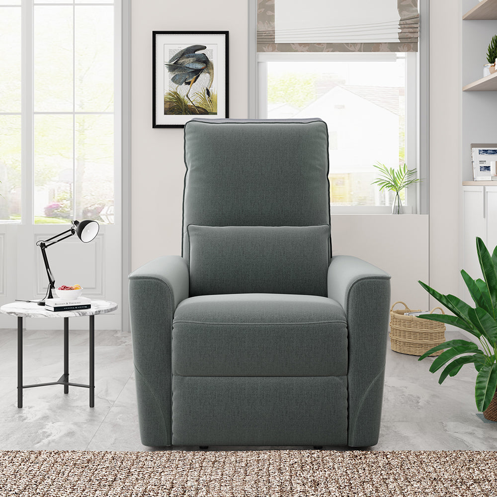 Microfiber Manual Recliner Sofa Chair