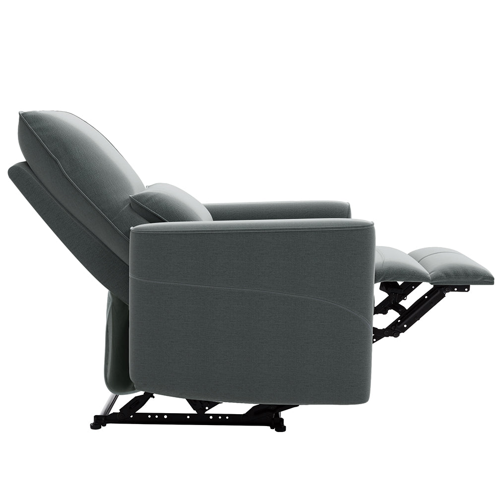 Microfiber Manual Recliner Sofa Chair