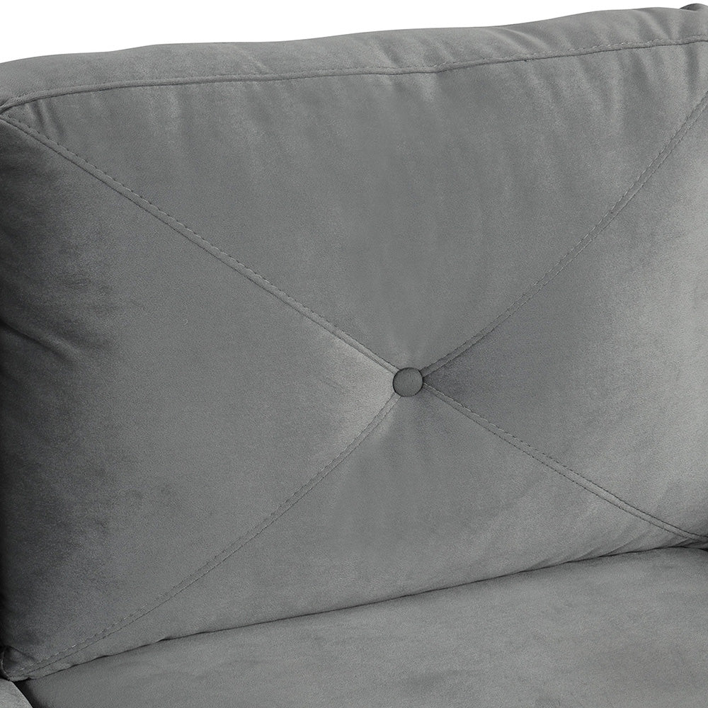 Tufted Upholstered Armsofa