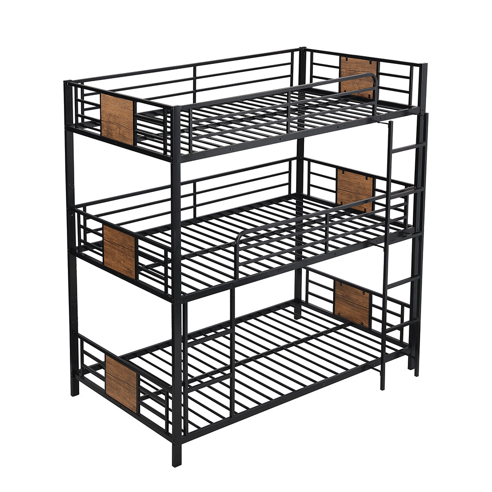 Twin Size Triple Bunk Bed