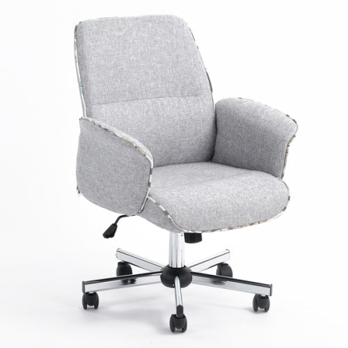 Modern Fabric Executive Office Swivel Chair, Gray