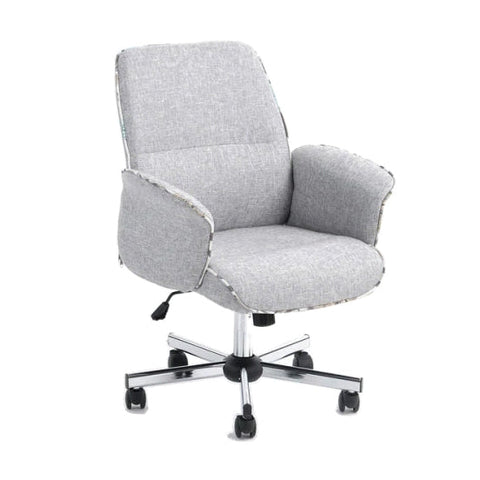Modern Fabric Executive Office Swivel Chair, Gray