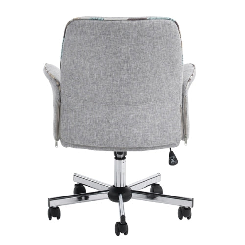 Modern Fabric Executive Office Swivel Chair, Gray