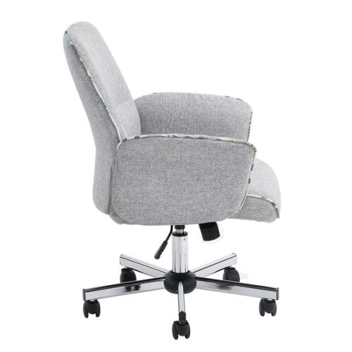 Modern Fabric Executive Office Swivel Chair, Gray