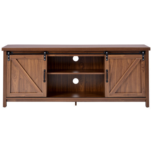 TV Stand for TVs up to 65 Inch with Sliding Doors