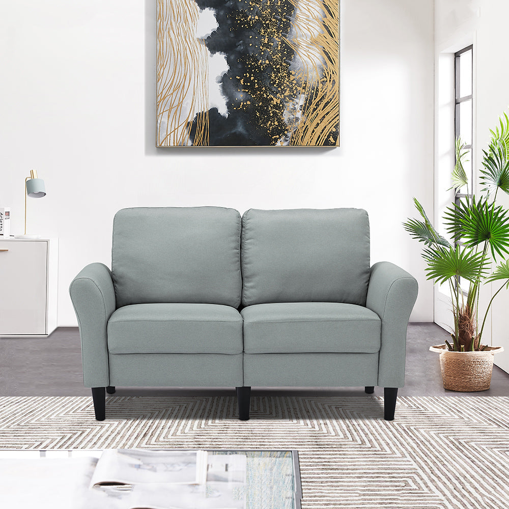 Upholstered Loveseat Sofa and Couch