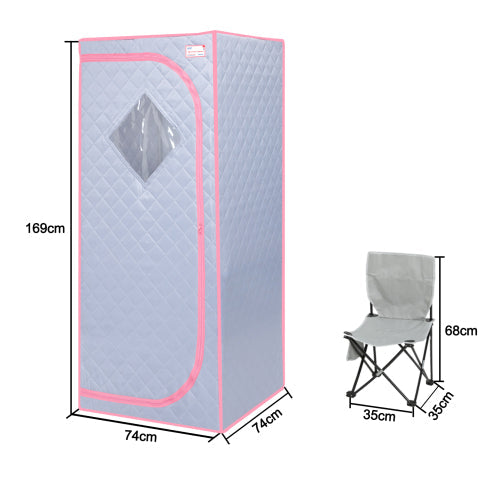 Full Size Grey Infrared Sauna Tent for Sauna Detox