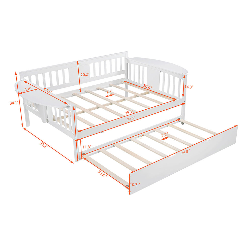 Full size Daybed with Twin size Trundle