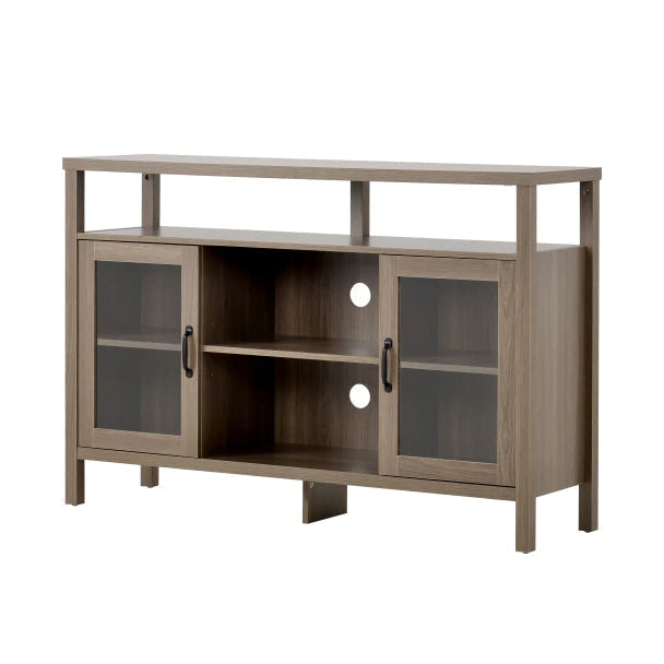 TV Stand Storage Cabinet Sideboard Console Table, Antique Grey