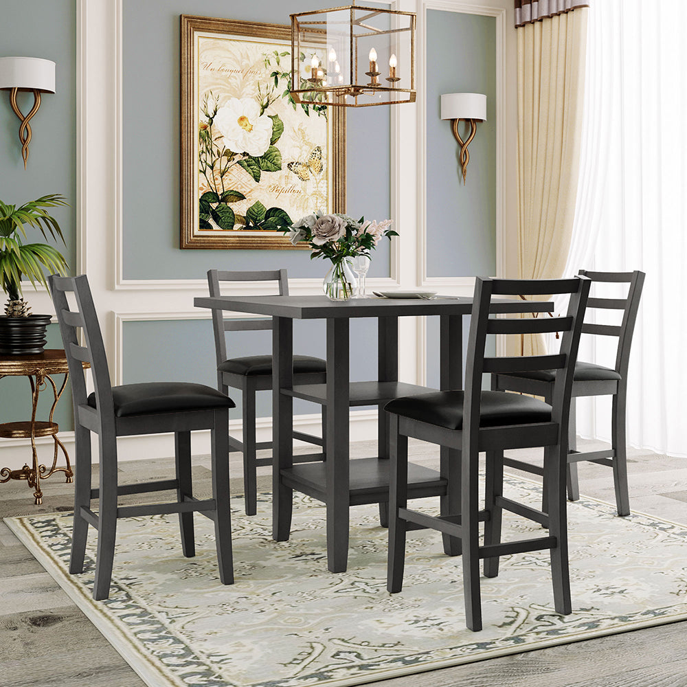 Counter Height Padded Dining Chairs