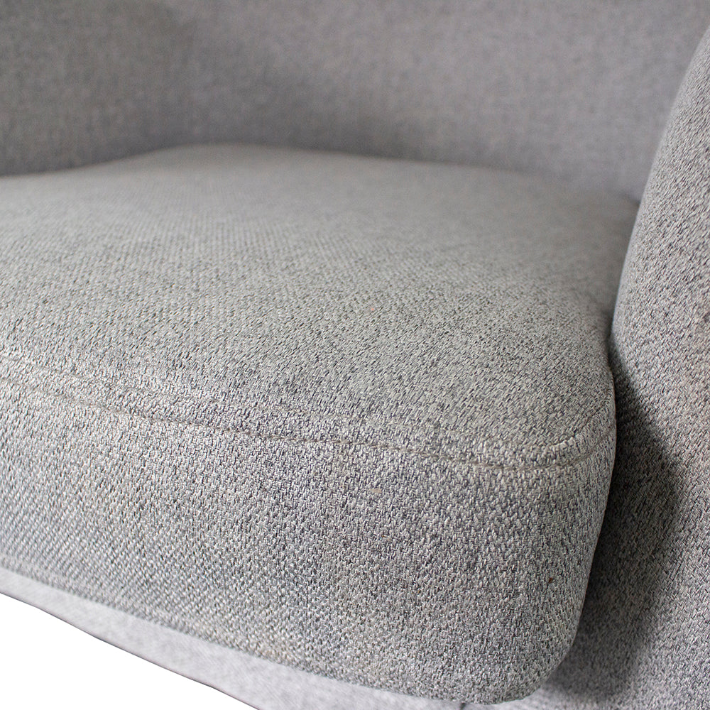 Button-Tufted Upholstered Armchair