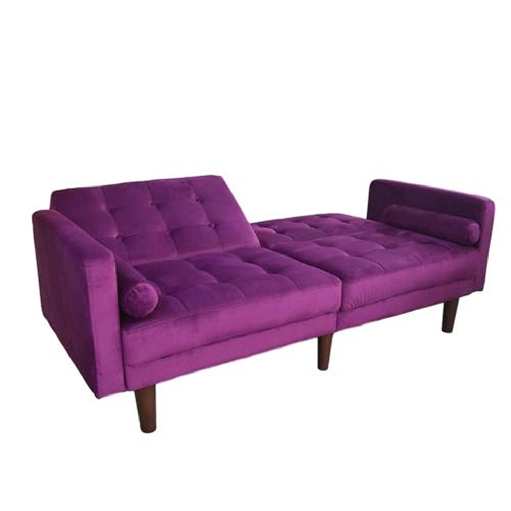 Sleep Recliner Velvet Upholstered Arm Sofa