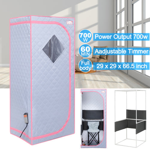 Full Size Grey Infrared Sauna Tent for Sauna Detox