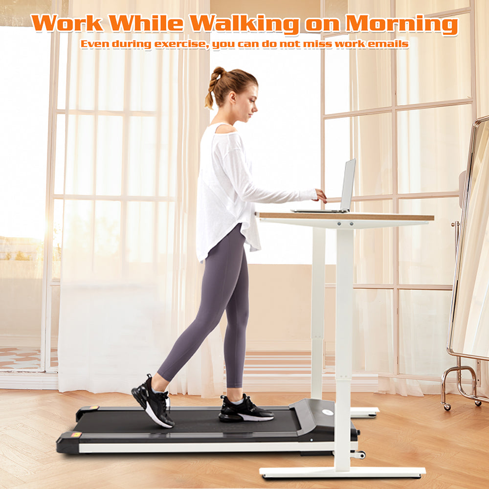 Treadmill Slim Running Pad Flat with LDE Display