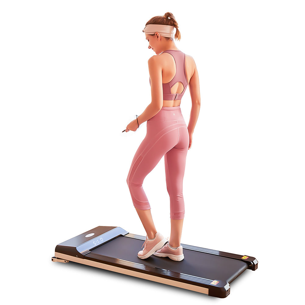 Treadmill Slim Running Pad Flat with LDE Display