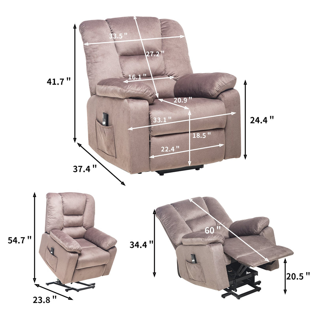 Power Lift Recliner Chair for Elderly