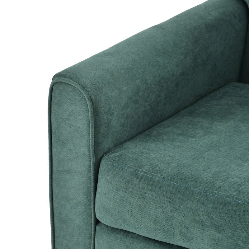Modern Tufted Armchair Sofa Chair, Green