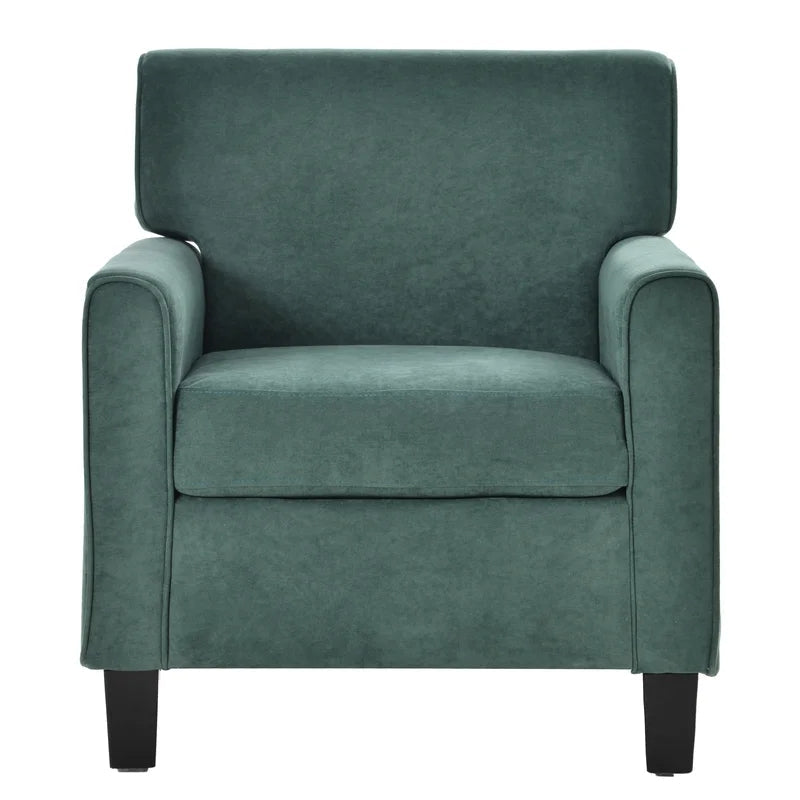 Modern Tufted Armchair Sofa Chair, Green