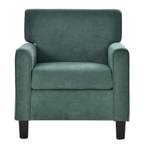 Modern Tufted Armchair Sofa Chair, Green