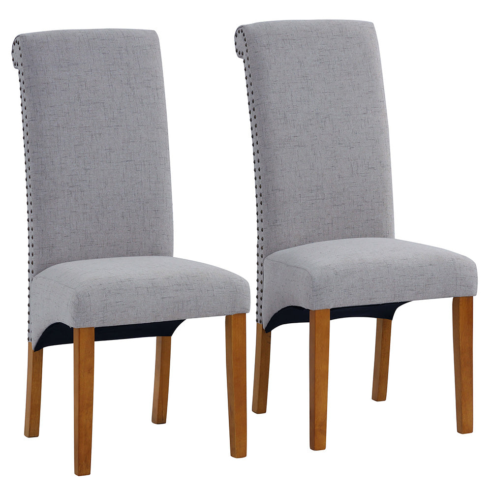 Upholstered Dining Chairs Set Of 2