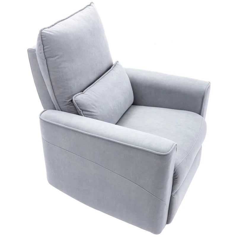Recliner Chair with Padded Seat Microfiber Manual Reclining Sofa