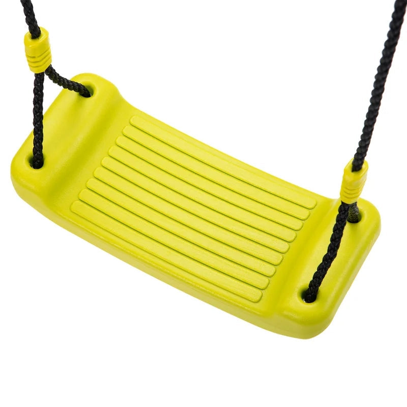 3 in 1 Metal Swing Set for Backyard, Heavy Duty A-Frame