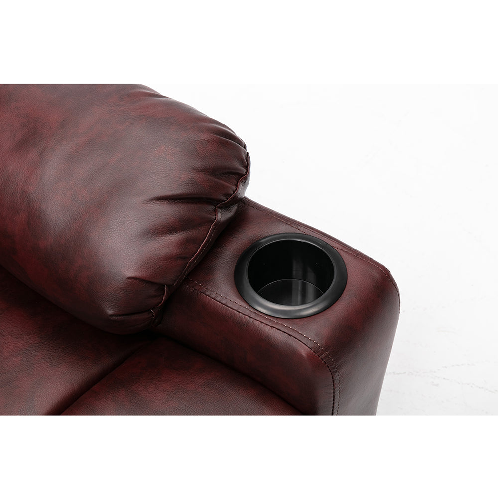 Power Lift Recliner Chair PU Leather Sofa with Massage