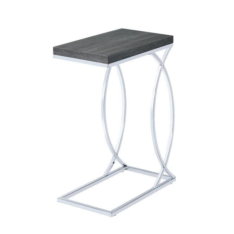 C Shaped End Table